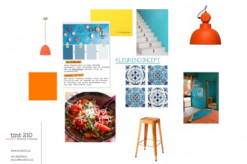 Interieuradvies Restaurant bij Venlo Kleuren_concept