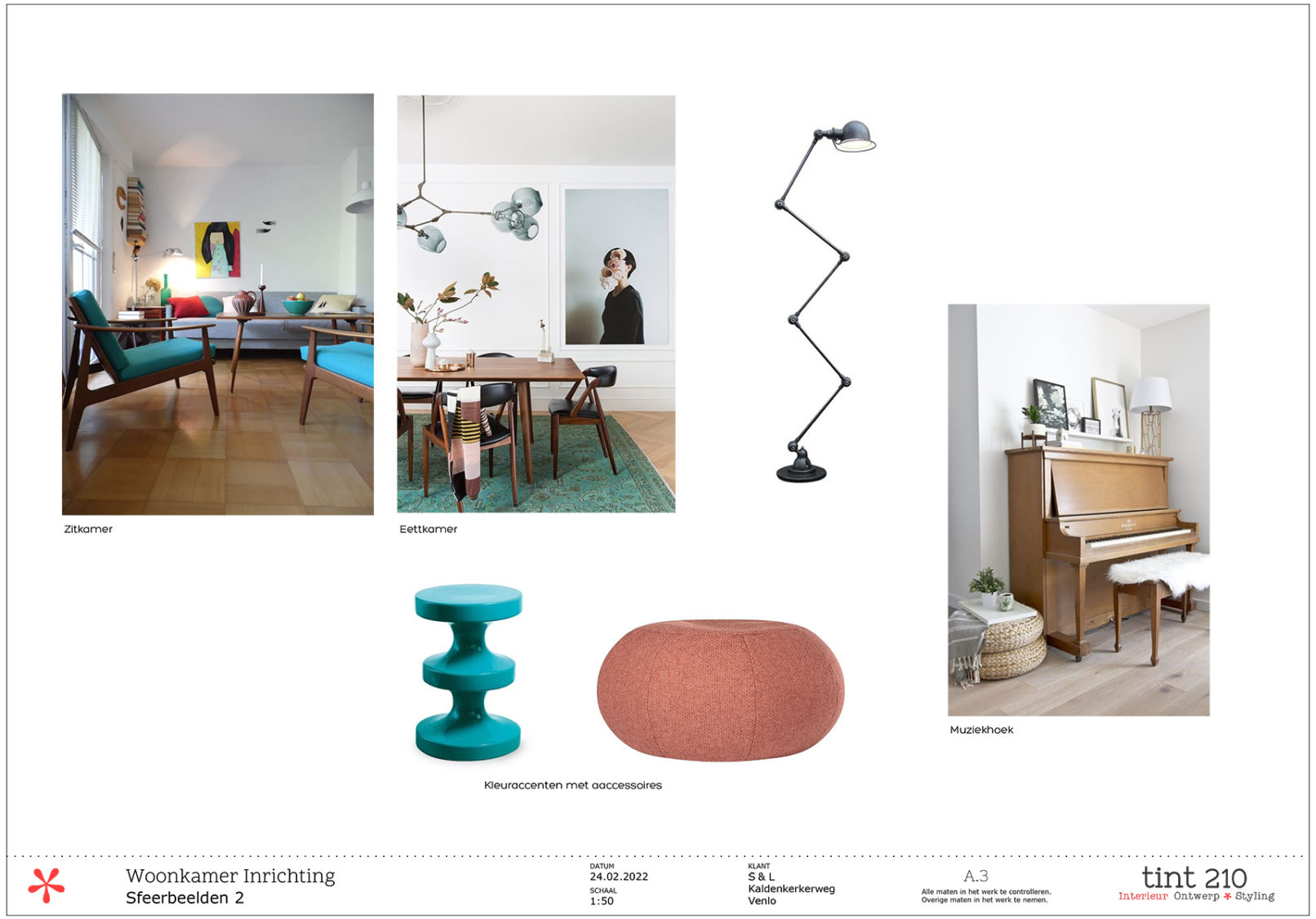 advies styling woonkamer eetkamer