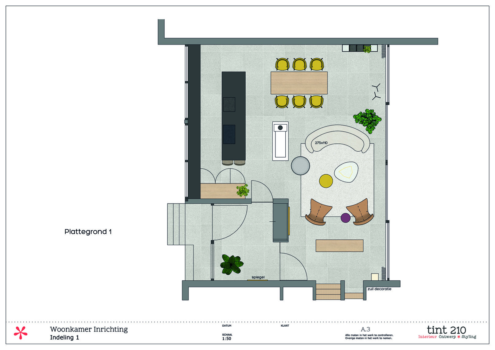 inrichting indeling woonkamer interieuradvies