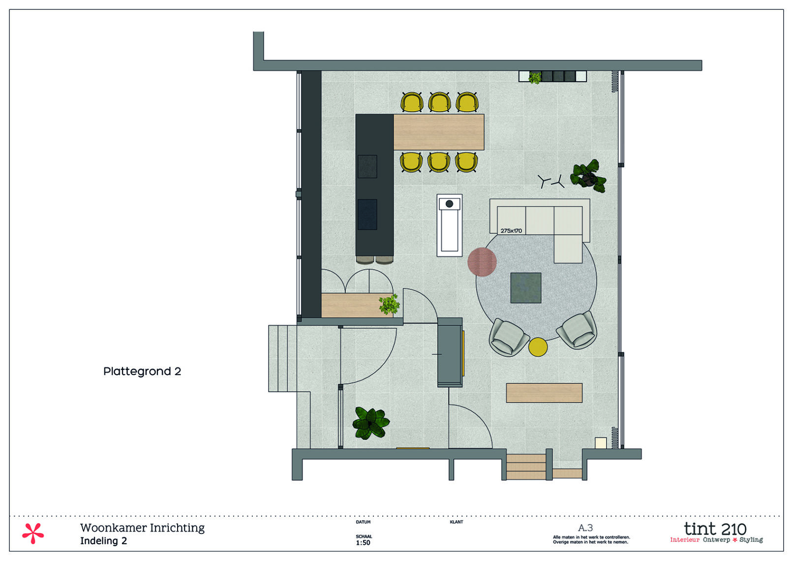 inrichting indeling woonkamer interieuradvies